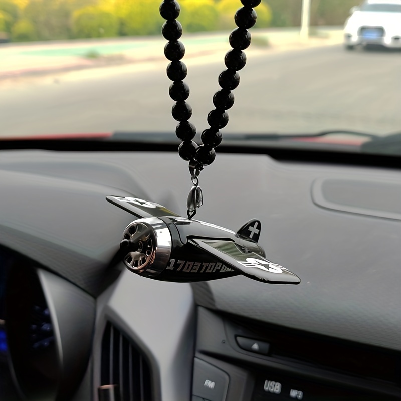 Diffuser Necklace Locket - ตัวกระจายกลิ่นหอมแบบหมุนได้สำหรับรถยนต์พลังงานแสงอาทิตย์ห้อยน้ำหอมปรับอากาศน้ำหอมเฮลิคอปเตอร์ hiasan interior ตกแต่งรถ