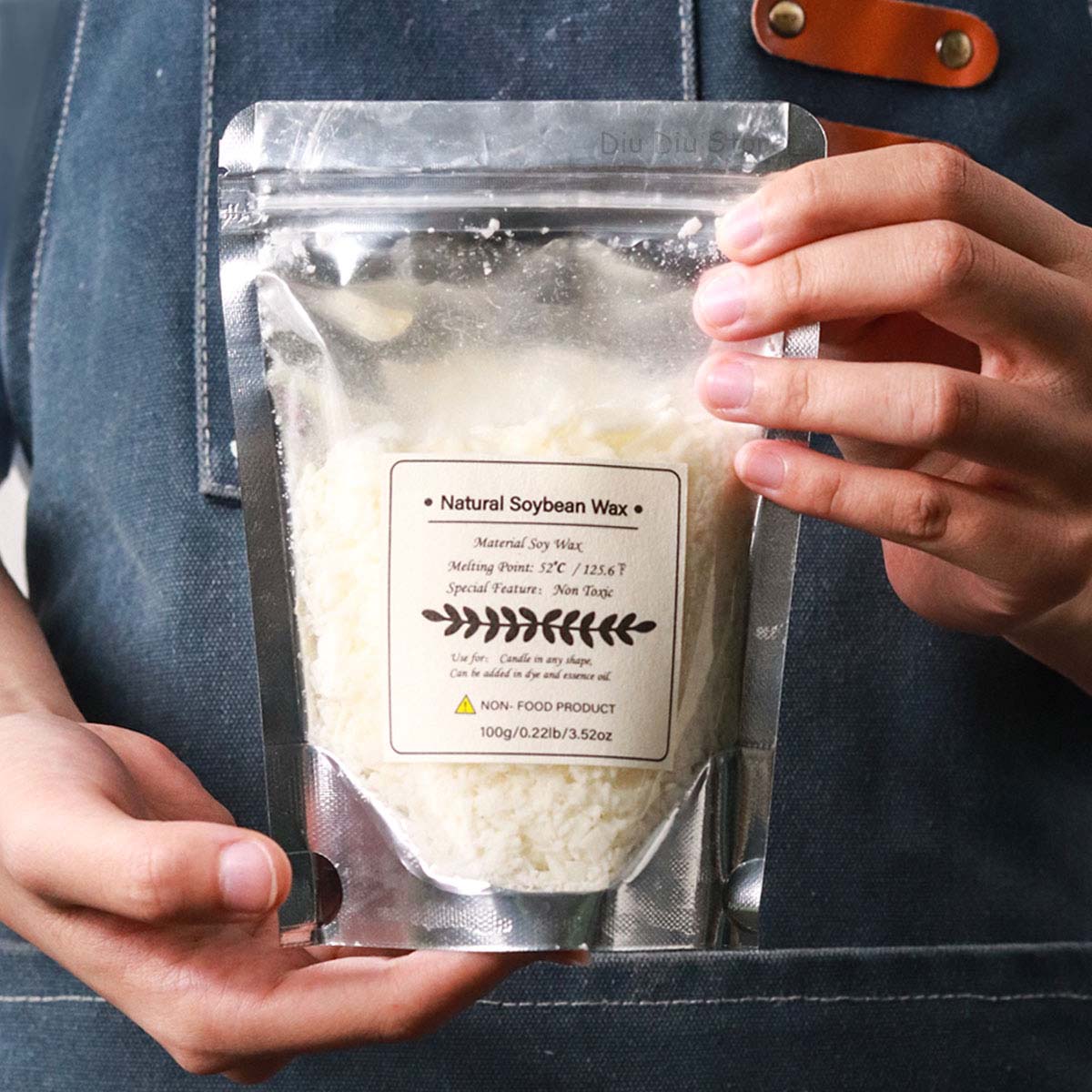 500g/1 กก.ขี้ผึ้งถั่วเหลืองธรร - Soy Wax Flake บทวิจารณ์และราคา