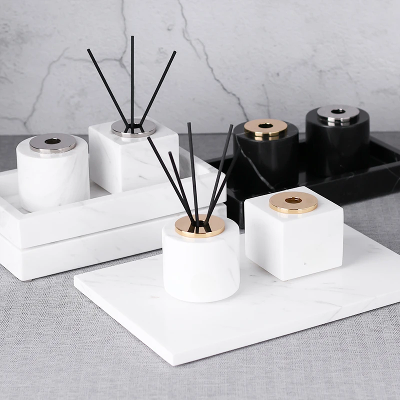 ขวดน้ำหอมอโรมาเธอราพีลายหินอ่อ - Home Fragrance Bottle บทวิจารณ์และราคา