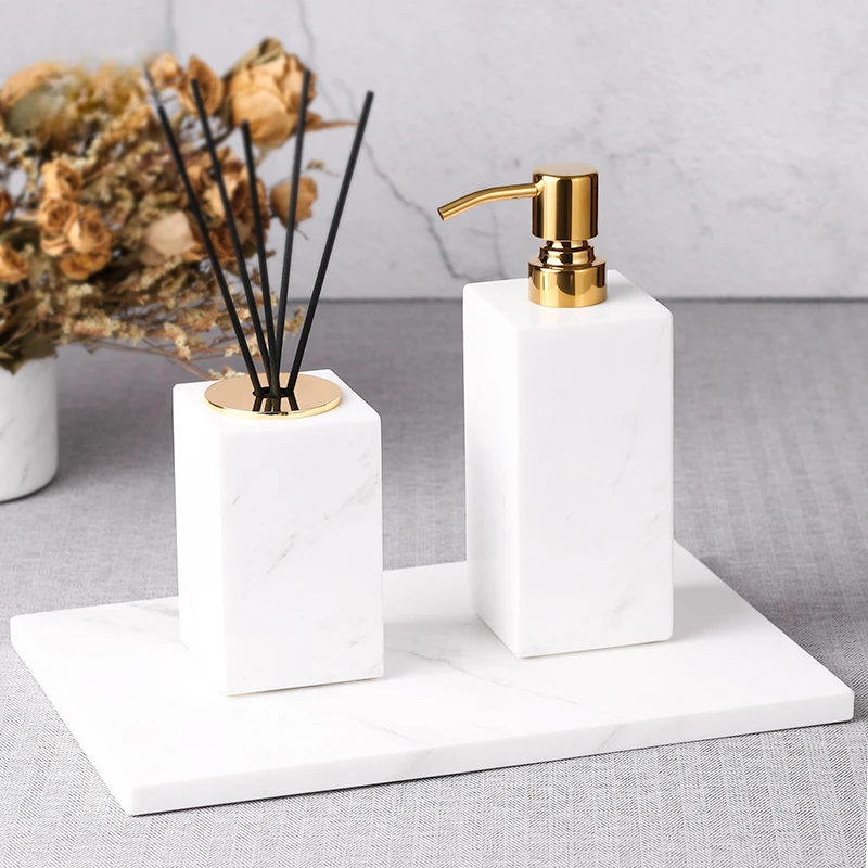 ขวดน้ำหอมอโรมาเธอราพีลายหินอ่อ - Home Fragrance Bottle บทวิจารณ์และราคา
