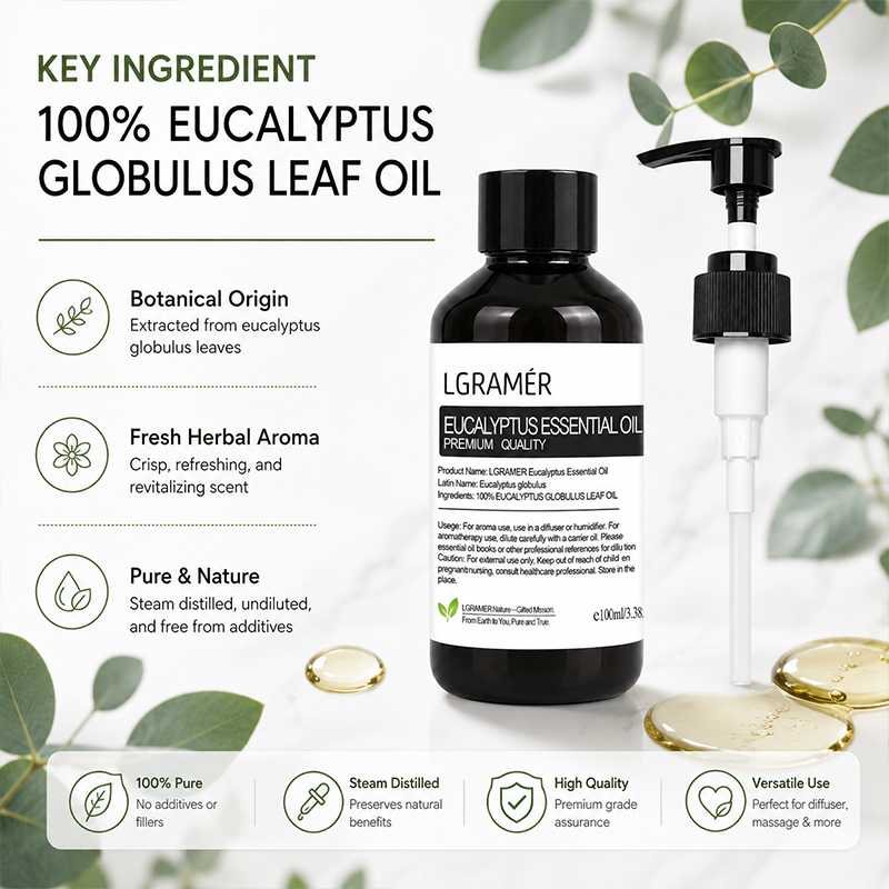 น้ำมันหอมระเหยยูคาลิปตัสธรรมชา - Home Fragrance Eucalyptus บทวิจารณ์และราคา
