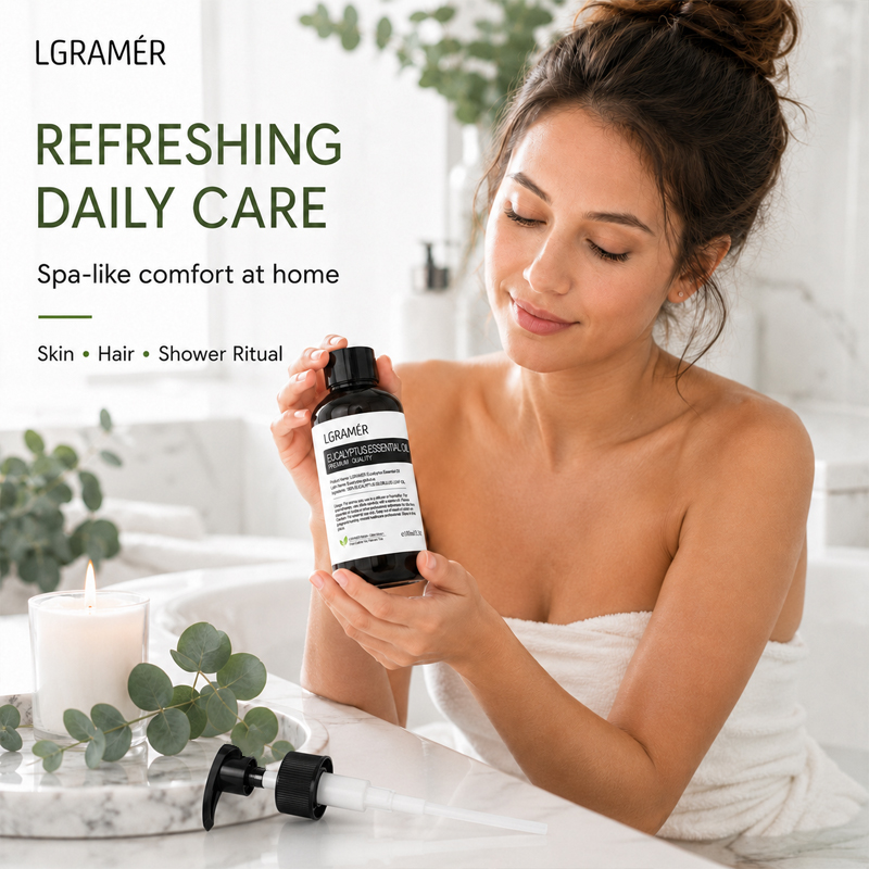 น้ำมันหอมระเหยยูคาลิปตัสธรรมชา - Home Fragrance Eucalyptus บทวิจารณ์และราคา