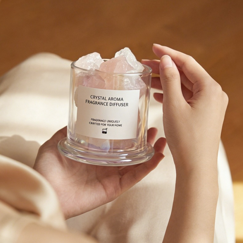 ชุดของขวัญอโรมาเธอราพีหินกระจา - Home And You Fragrance Diffuser บทวิจารณ์และราคา