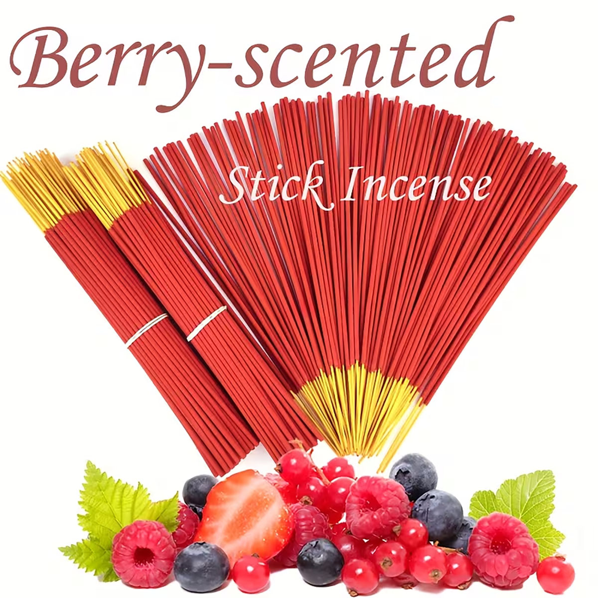 ธูปกลิ่นสตรอเบอร์รี่ป่า - 25.  - Quality Home Fragrance บทวิจารณ์และราคา