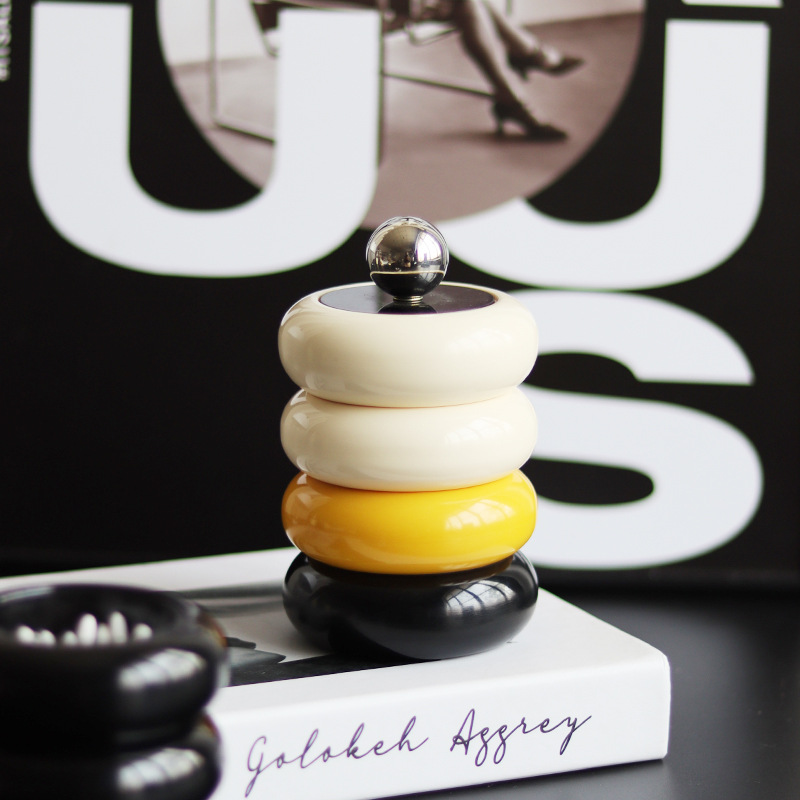 ขวดเทียนหอมพร้อมฝาปิดกล่องสำลี - Home Fragrance Bottle บทวิจารณ์และราคา