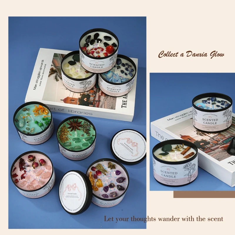 เทียนอโรมาคริสตัลสร้างสรรค์ 6  - Home Fragrance Us บทวิจารณ์และราคา
