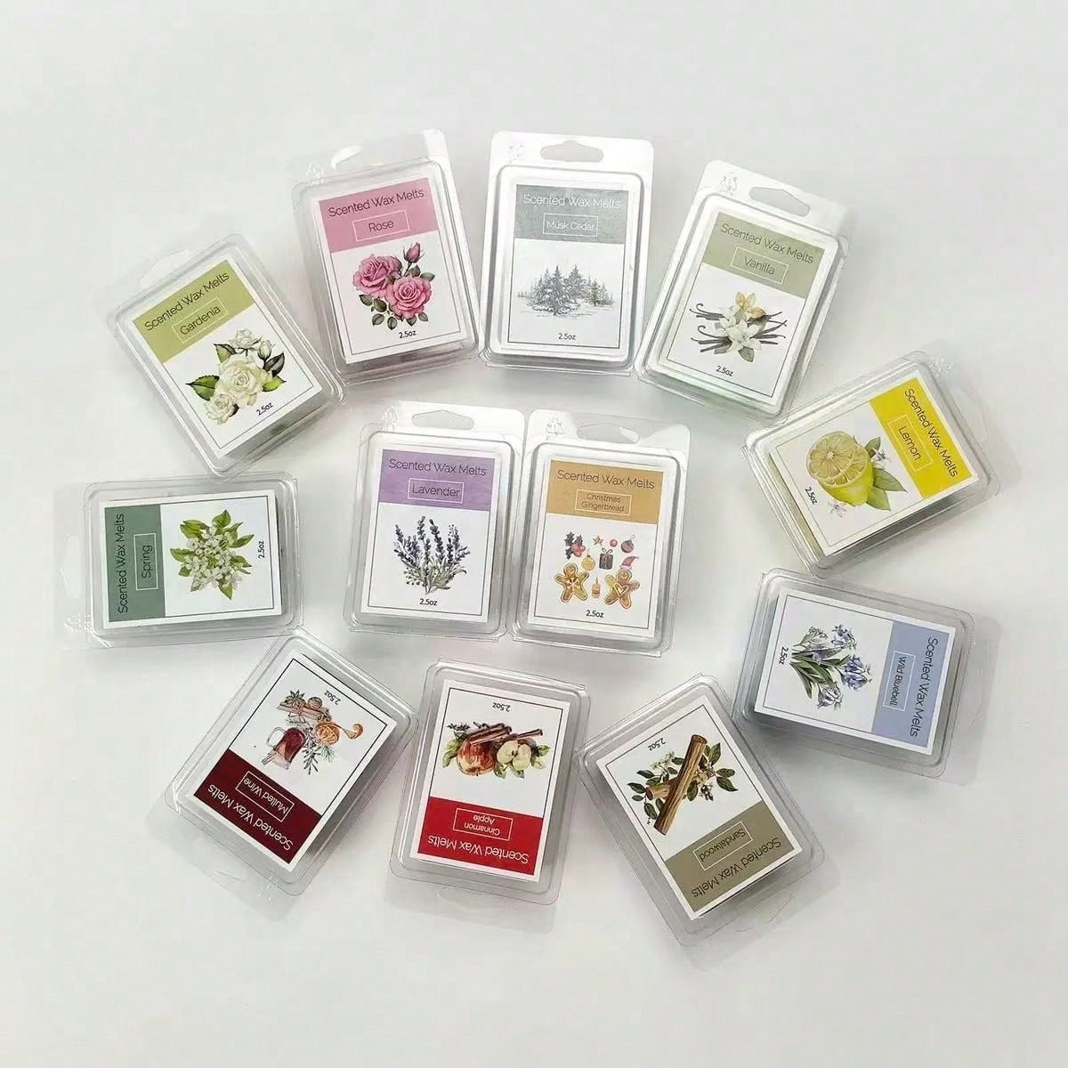 ชุดเทียนหอมแบบละลาย 8 กลิ่น (ล - Home Fragrance Vanilla Scented Candle บทวิจารณ์และราคา