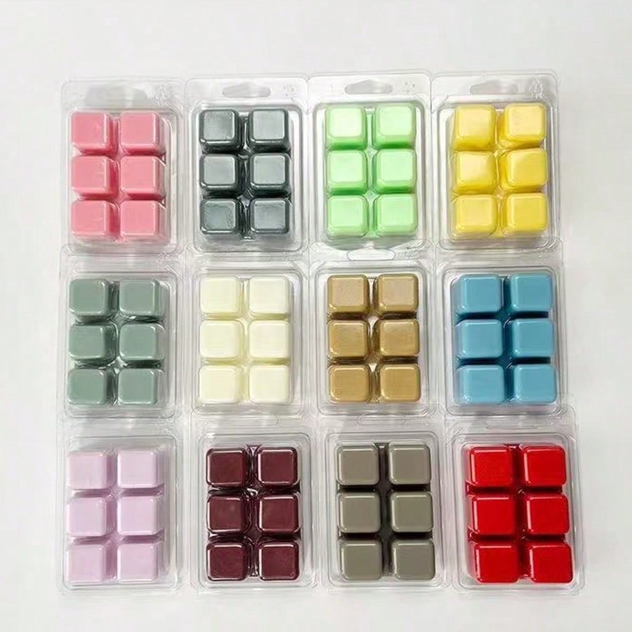 ชุดเทียนหอมแบบละลาย 8 กลิ่น (ล - Home Fragrance Vanilla Scented Candle บทวิจารณ์และราคา