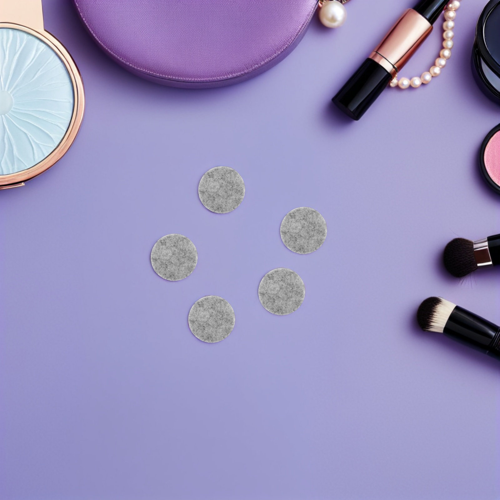 200 ชิ้น แผ่นสำลีกลมสำหรับน้ำม - Diffuser Necklace Locket บทวิจารณ์และราคา
