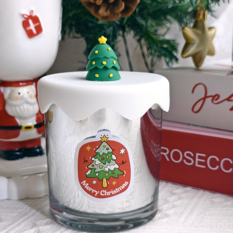 เทียนหอมกลิ่นซานตาคลอส เทียนถั - Home Fragrance Vanilla Scented Candle บทวิจารณ์และราคา