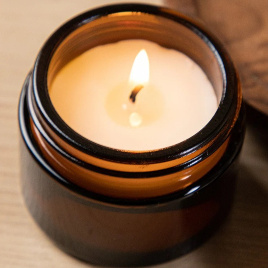 เทียนหอมแก้วสีน้ำตาล ไร้ควัน ก - Soy Wax Flake บทวิจารณ์และราคา