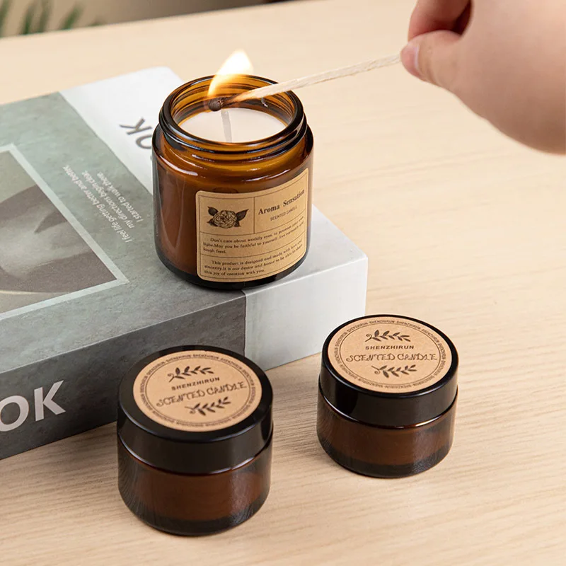 เทียนหอมแก้วสีน้ำตาล ไร้ควัน ก - Soy Wax Flake บทวิจารณ์และราคา