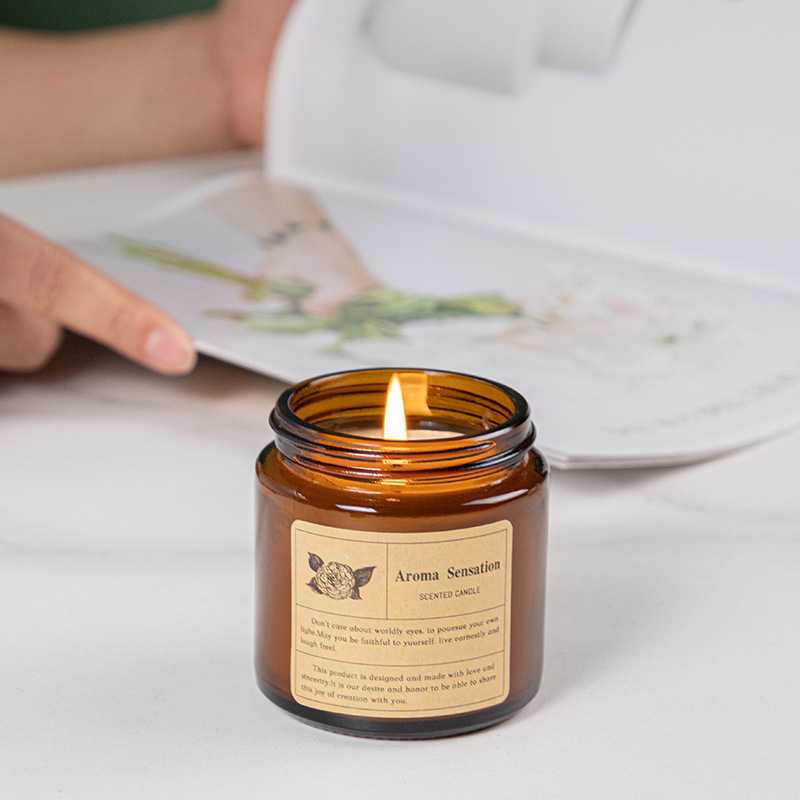 เทียนหอมแก้วสีน้ำตาล ไร้ควัน ก - Soy Wax Flake บทวิจารณ์และราคา