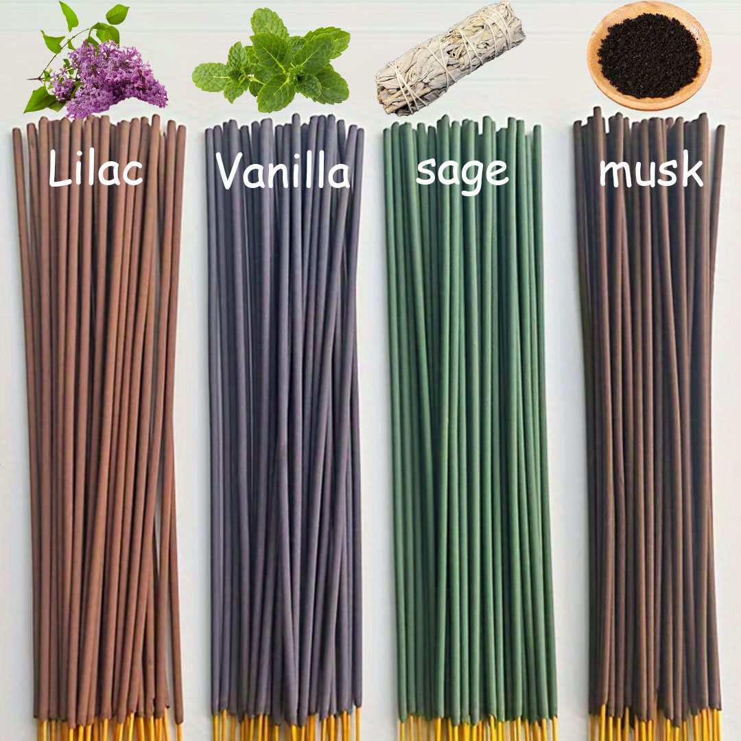 ธูปธรรมชาติคุณภาพสูง 120 ชิ้น, - Home Fragrance Vanilla Scented Candle บทวิจารณ์และราคา