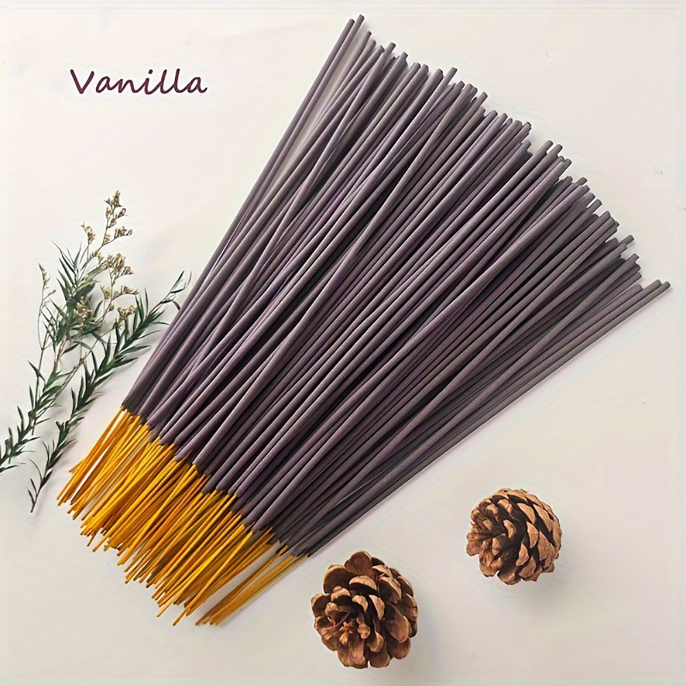 ธูปธรรมชาติคุณภาพสูง 120 ชิ้น, - Home Fragrance Vanilla Scented Candle บทวิจารณ์และราคา