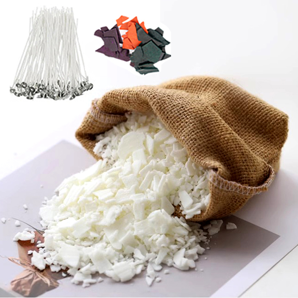 200g/1 กก.ขี้ผึ้งถั่วเหลืองบริ - Soy Wax Flake บทวิจารณ์และราคา