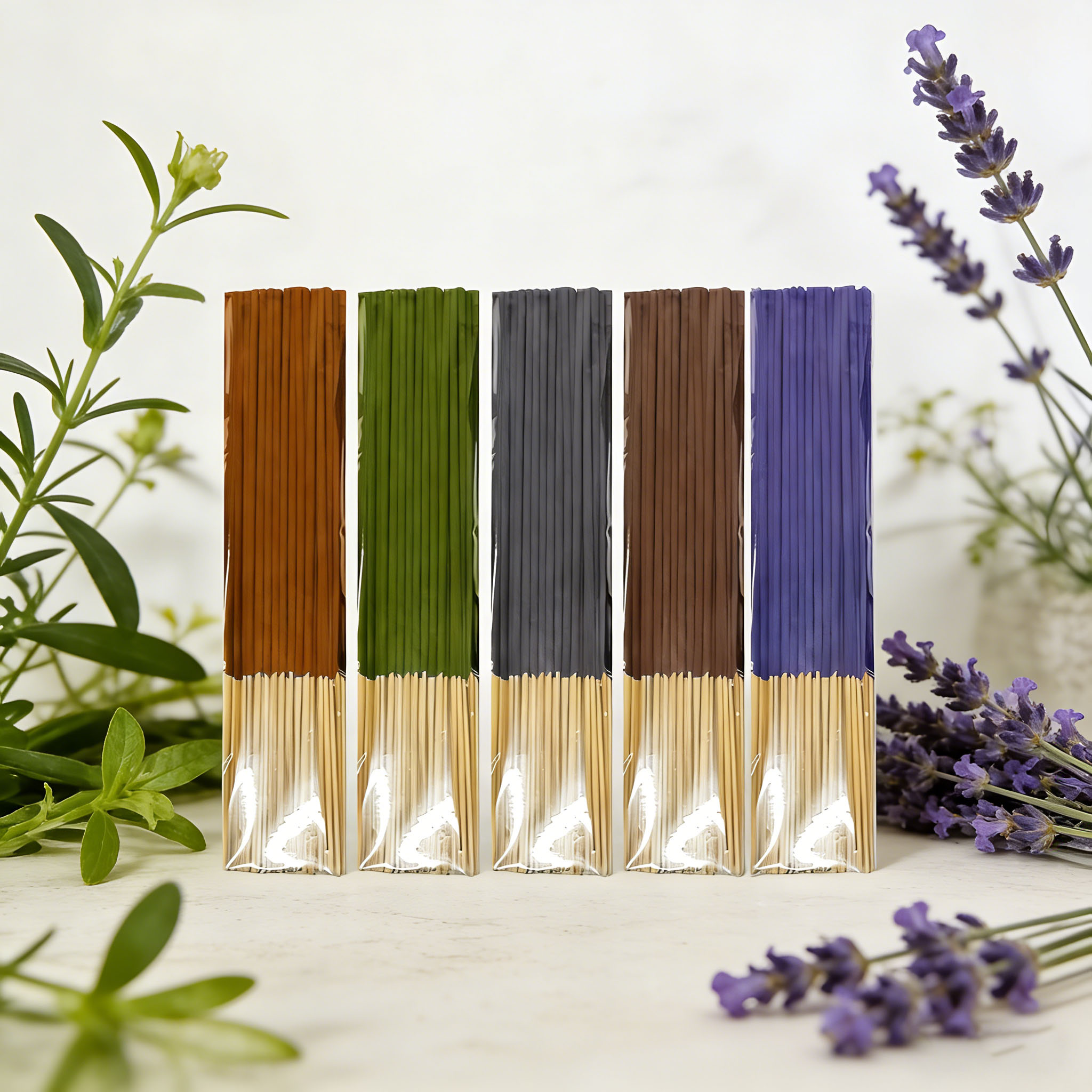 ธูปคุณภาพสูง 100/250 แท่ง 5 ชุ - Home Fragrance Vanilla Scented Candle บทวิจารณ์และราคา