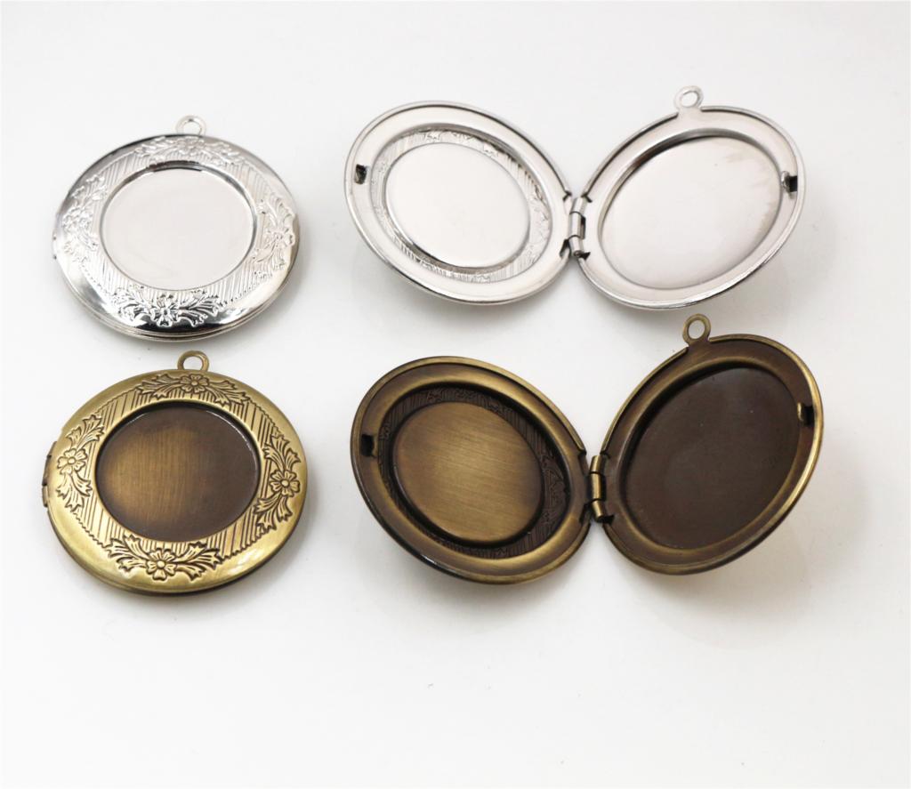 2Pcs ภายใน20Mm Photo Liontin L - Diffuser Necklace Locket บทวิจารณ์และราคา