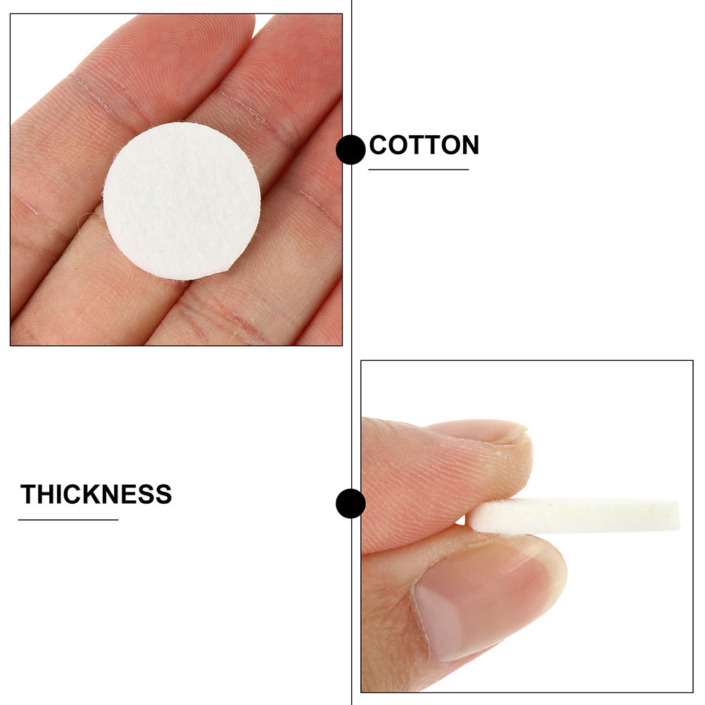 100 ชิ้นผ้าฝ้ายแผ่นกระจายน้ําม - Diffuser Necklace Locket บทวิจารณ์และราคา